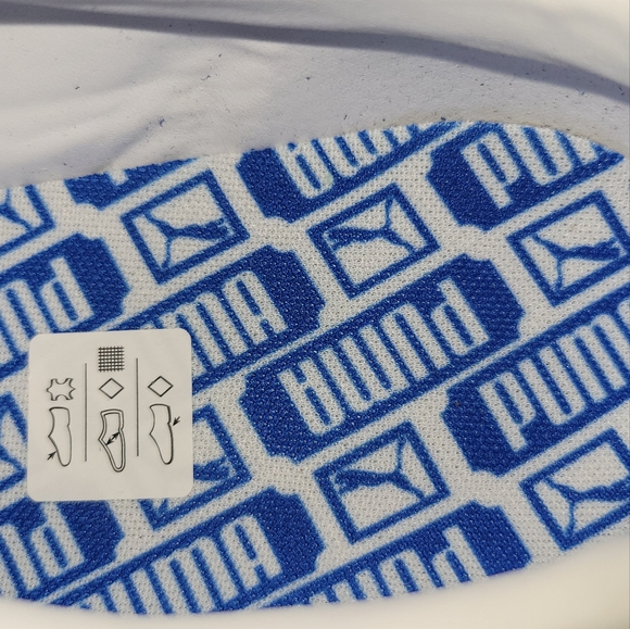 NEW Puma Palermo Lace Up Men's Blue Casual Sneakers Size 10.5 - Picture 10 of 12